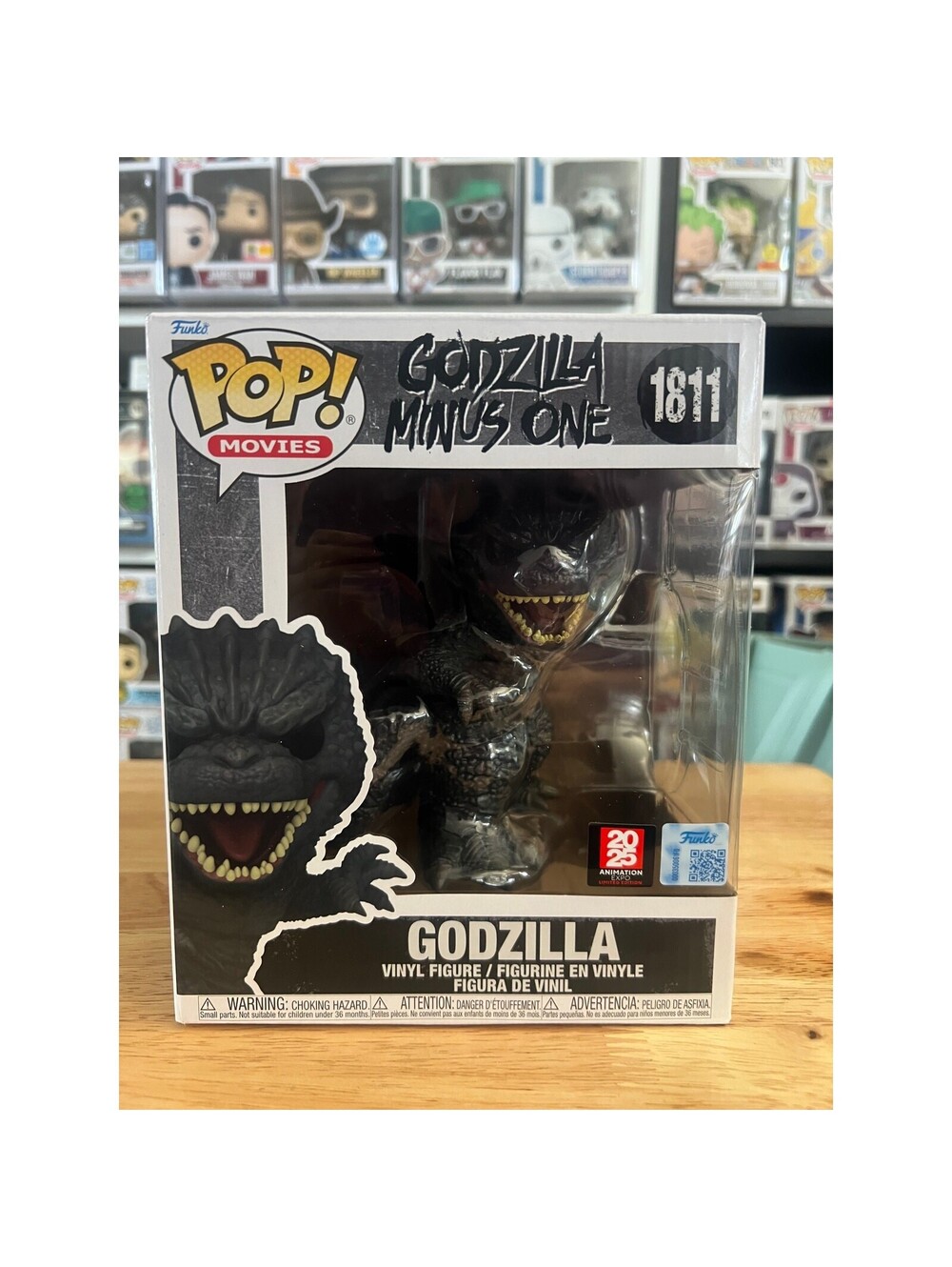 NEW IN HAND EXCLUSIVE SUPER Godzilla Minus One Funko Pop #1811 Anime Movies LE